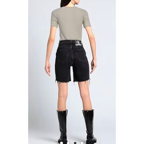 NWOT AGOLDE Basic Ribbed Tee Shirt Women's XS - Picture 2 of 12